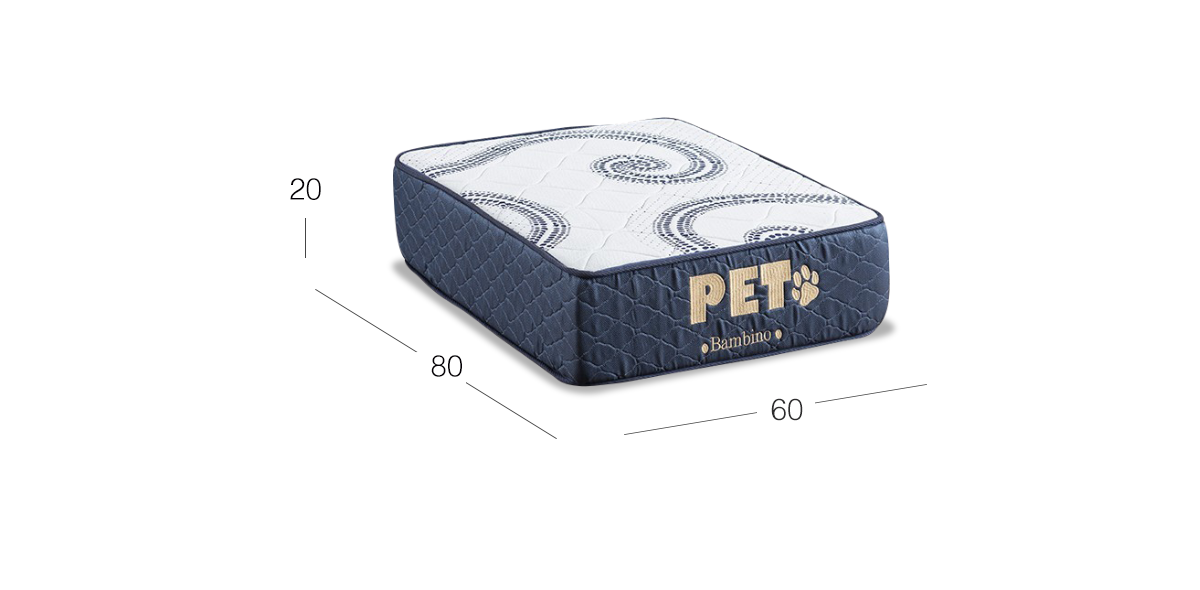 Colchón Pet Bambino Blue Firme
