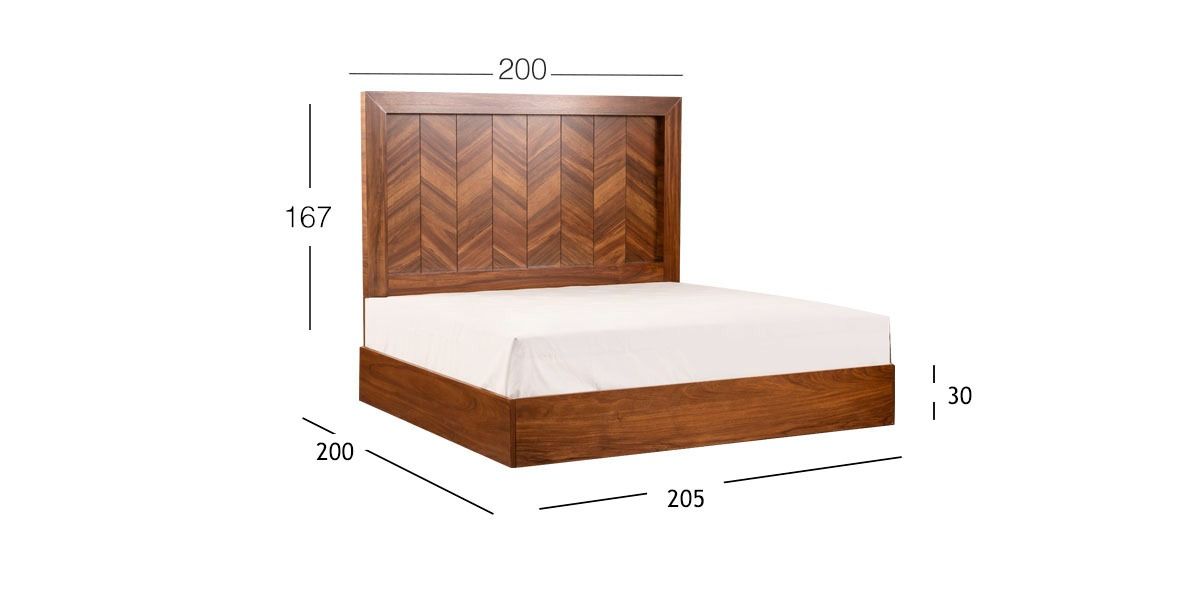 Cama King Size Singapur PL Café