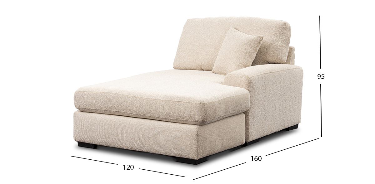 Sillón Largo Creta Plus Algodón
