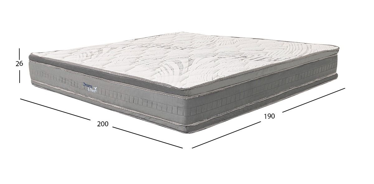 Colchón Dreams & Rest King Size Memory Foam Wind