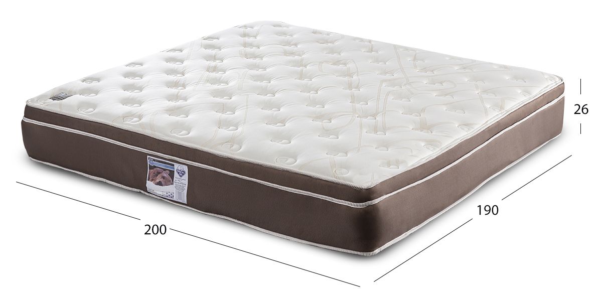 Colchón King Size Aruba  Semi-Flex