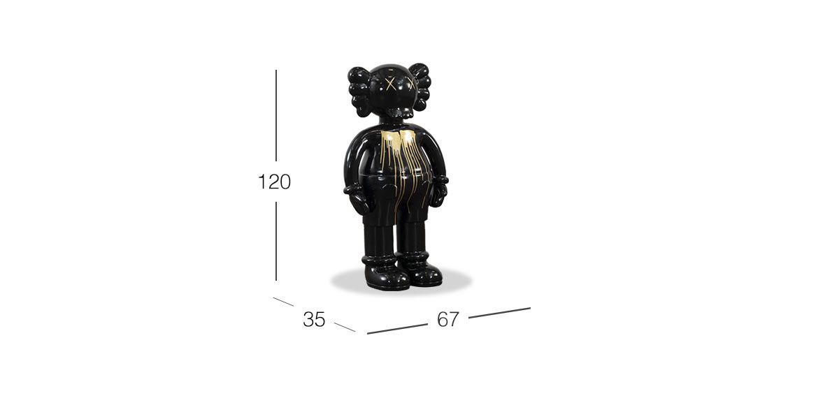 Escultura Caos Negro