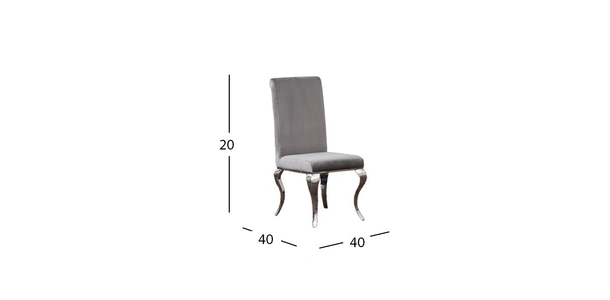 Silla Elenor Gris