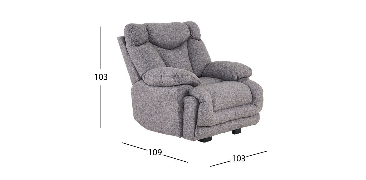 Sillón Kralice Gris New Leonore