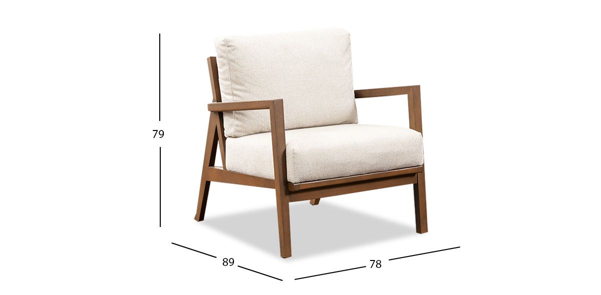 Sillón Ocasional Tavira Beige