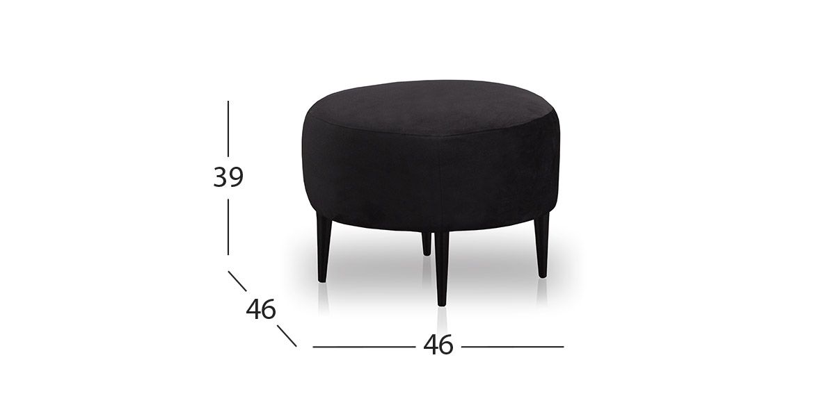 Taburete Chico Bellavue Negro