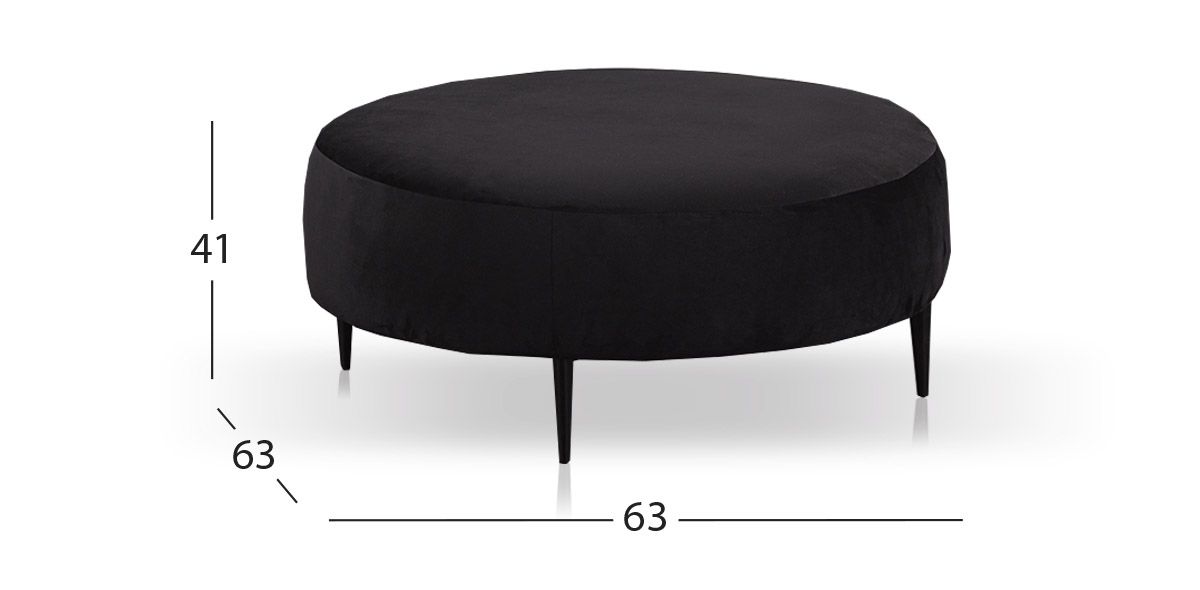 Taburete Grande Bellavue Negro