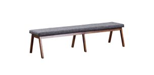 Banca Estocolmo Gris Oxford de 180 Cms