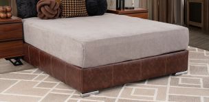 Base De Cama Queen Size Vielka Café