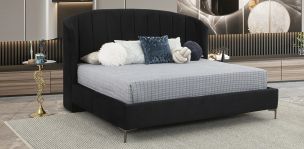 Cama King Size Anika Negro