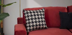 Cojín Decorativo Denver Negro/Blanco PG