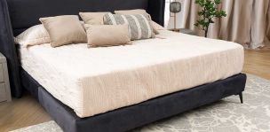 Edredón King Size Gales Beige/Gris