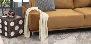 Frazada Individual Contoy Beige   