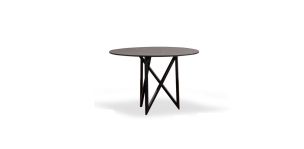Mesa Comedor Redonda Nápoles Negro