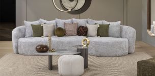 Sala En L Derecha Charlotte Gris