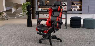 Silla Gamer Sparx Negro Rojo