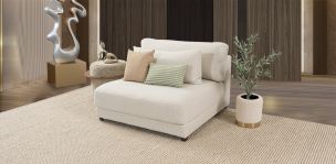 Sillón Sin Brazo Eland CL Gris