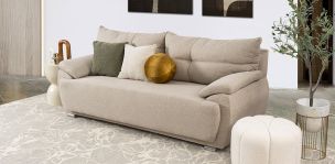Sofá 3 Plazas Cartagena Beige