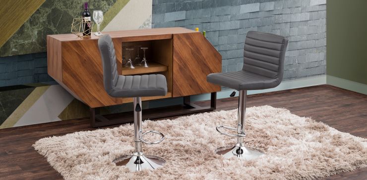 Banco Asiento Spira Gris BC-018
