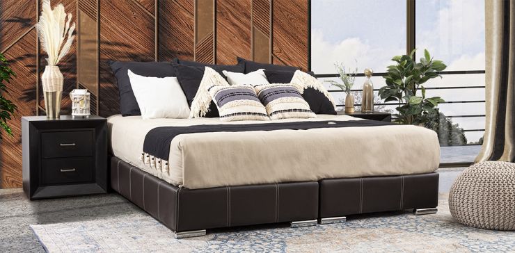 Base De Cama King Size Vielka Chocolate