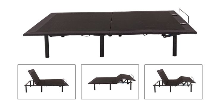Box Queen Size Eléctrico Relax Motion Negro