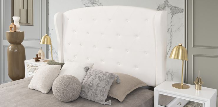 Cabecera King Size Perla Plus