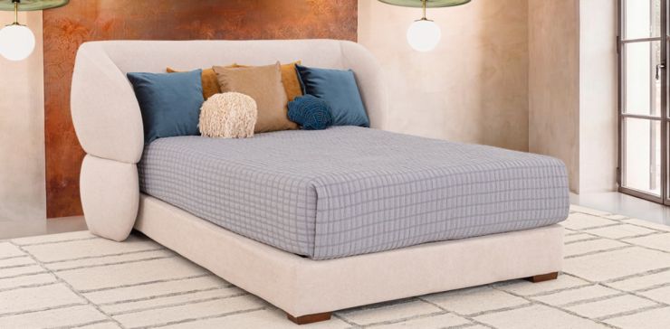 Cama Matrimonial Etiopia Beige