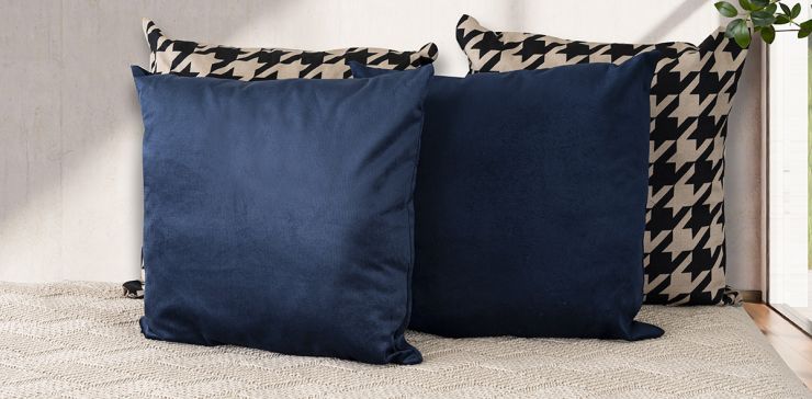 Cojín Chicago Azul Navy