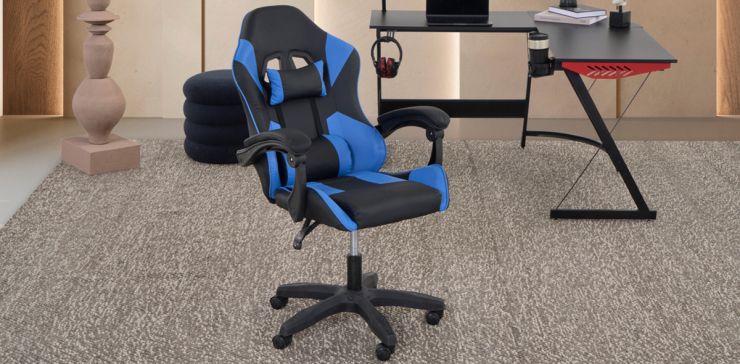 Silla De Oficina Vyrex Azul