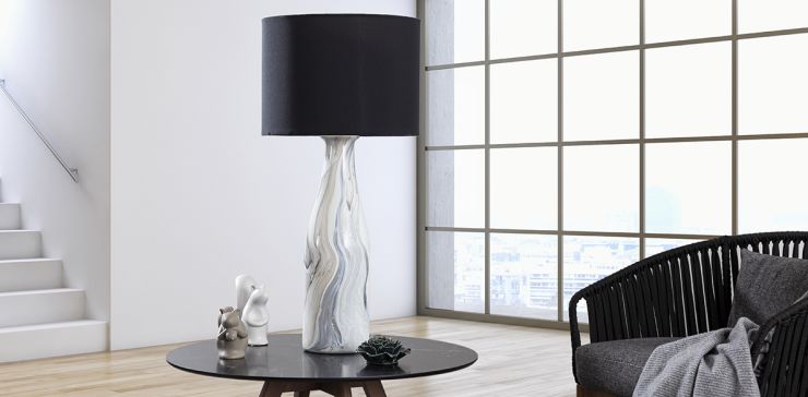 Lámpara de Mesa Jazz Avellana