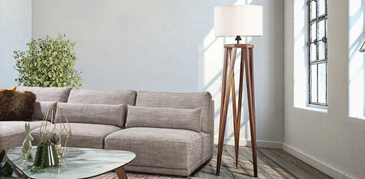 Lampara Victoria Beige Parota
