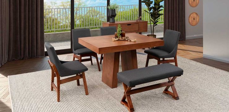 Comedor Odette Gris