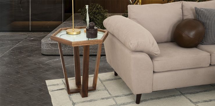Mesa Lateral Victory New Gris