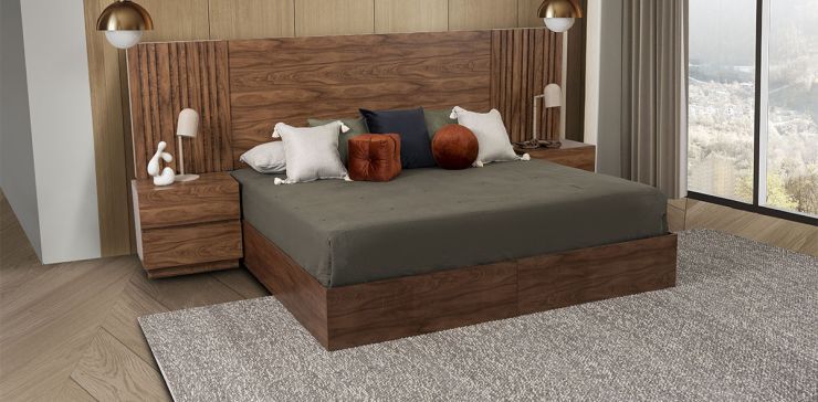 Cama King Size Giannis Café