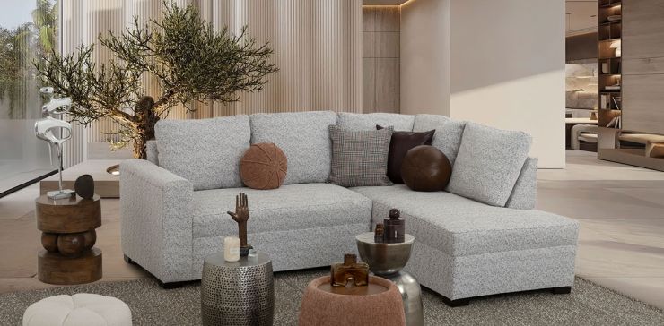 Sala Modular Derecha Anya HS Blanco