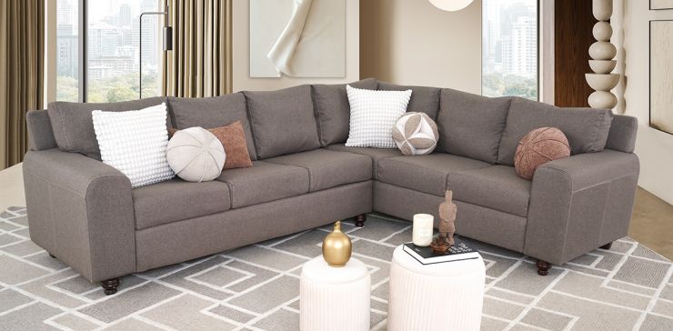Sala Modular Derecha Rocco HS Gris