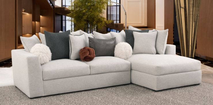 Sala Modular Derecha Piero CL Gris