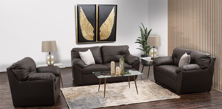 Pintura al Oleo Alas Negro Oro