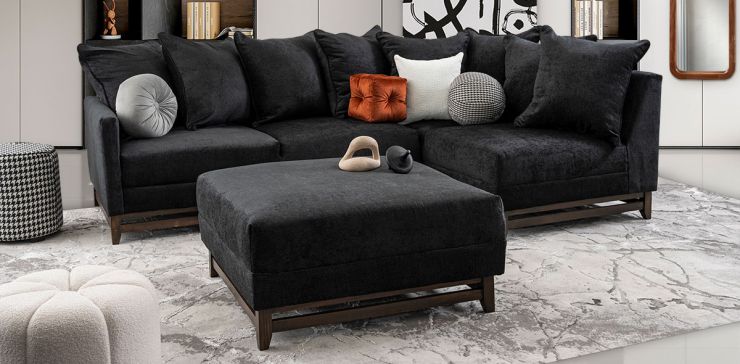 Sala Modular Derecha Adelei Galp Negro