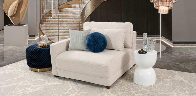 Sillón Brazo Izquierdo Eland CL Blanco