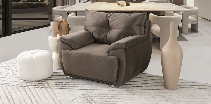 Sillón Cartagena Soft New Cocoa