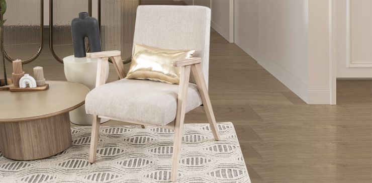 Sillón Casa Anahí Norton Gold Beige