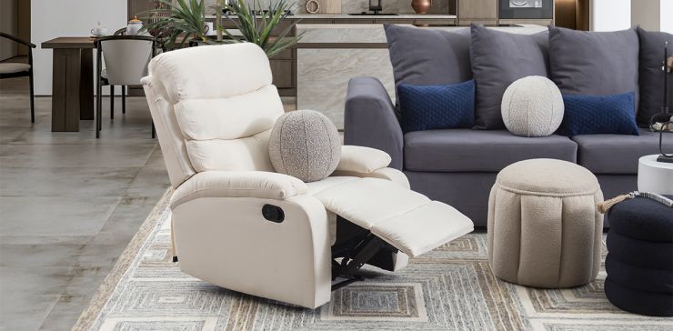 Sillón Reclinable Flirt Beige