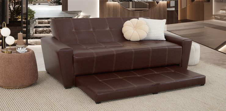 Sofá Cama Con Cama Baja Irlanda Cd Café