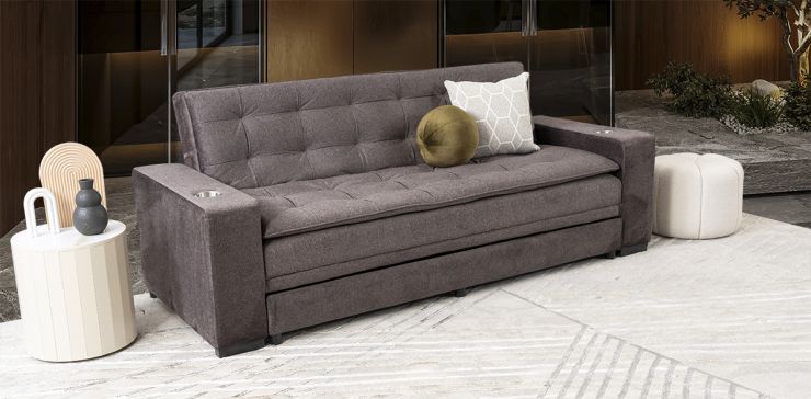 Sofá Cama San Blass Gris