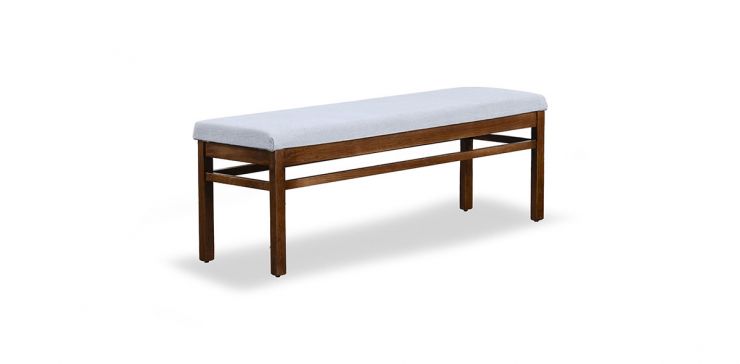 Banca 140 Cm Praga Mix Gris 
