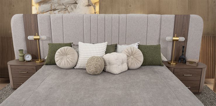 Cabecera King Size Padma CL Café