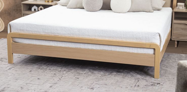 Base De Cama King Size Sienna Natural