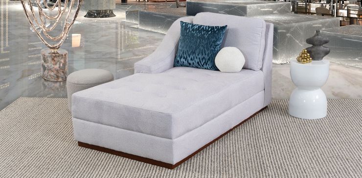 Sillón Largo Brazo Izquierdo Tifany Plus Blanco
