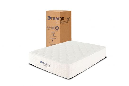 Colchón Dreams & Rest Queen Size Memory Foam Dove 